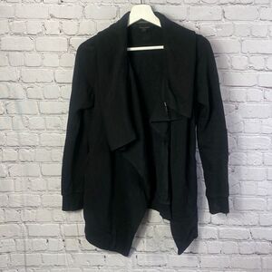 AllSaints Dahlia Sweat Jacket Black Size Small D